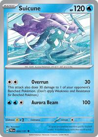 Suicune - SV: Prismatic Evolutions - NM