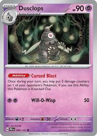 Dusclops - SV: Prismatic Evolutions - NM