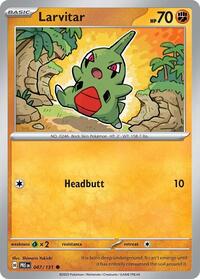 Larvitar - SV: Prismatic Evolutions - NM