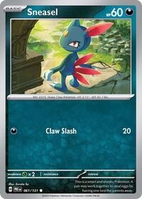 Sneasel - SV: Prismatic Evolutions - NM