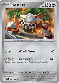 Heatran - SV: Prismatic Evolutions - NM