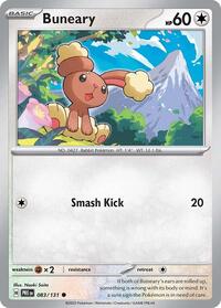 Buneary - SV: Prismatic Evolutions - NM
