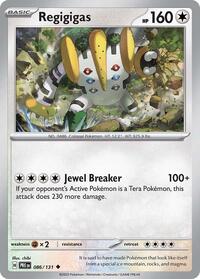 Regigigas - SV: Prismatic Evolutions - NM