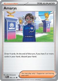 Amarys - 093/131 - SV: Prismatic Evolutions - NM