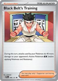 Black Belt's Training - 096/131 - SV: Prismatic Evolutions - NM