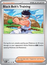 Black Belt's Training - 097/131 - SV: Prismatic Evolutions - NM