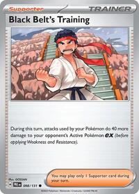 Black Belt's Training - 098/131 - SV: Prismatic Evolutions - NM