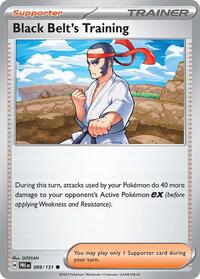 Black Belt's Training - 099/131 - SV: Prismatic Evolutions - NM