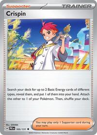 Crispin - 105/131 - SV: Prismatic Evolutions - NM