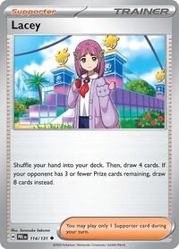 Lacey - 114/131 - SV: Prismatic Evolutions - NM