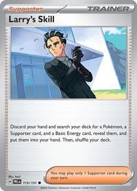 Larry's Skill - 115/131 - SV: Prismatic Evolutions - NM