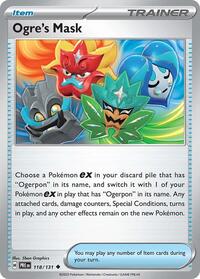 Ogre's Mask - SV: Prismatic Evolutions - NM