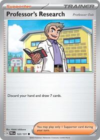 Professor's Research [Professor Oak] - SV: Prismatic Evolutions - NM