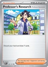 Professor's Research [Professor Sycamore] - SV: Prismatic Evolutions - NM