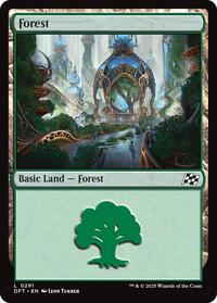 Forest (0291) - Aetherdrift - Foil NM