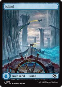 Island (0273) - Aetherdrift - Foil NM