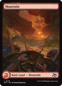 Mountain (0275) - Aetherdrift - Foil NM
