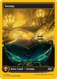 Swamp (0509) (First-Place Foil) - Aetherdrift - Foil NM