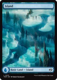Island (0273) - Tarkir: Dragonstorm - Foil NM