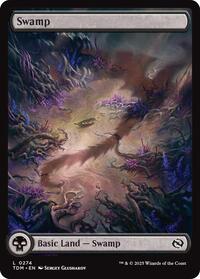 Swamp (0274) - Tarkir: Dragonstorm - Foil NM