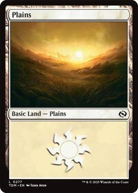 Plains (0277) - Tarkir: Dragonstorm - Foil NM