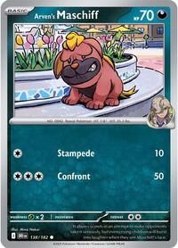 Arven's Maschiff - SV10: Destined Rivals - NM