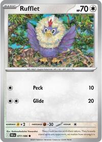 Rufflet - SV: Black Bolt - NM