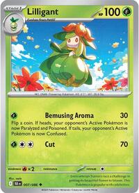 Lilligant - SV: Black Bolt - NM