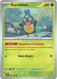 Karrablast - SV: Black Bolt - NM