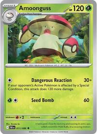Amoonguss - SV: Black Bolt - NM
