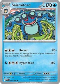 Seismitoad - SV: Black Bolt - NM