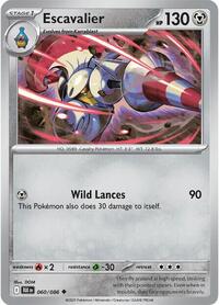 Escavalier - SV: Black Bolt - NM