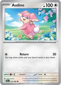 Audino - 074/086 - SV: Black Bolt - NM