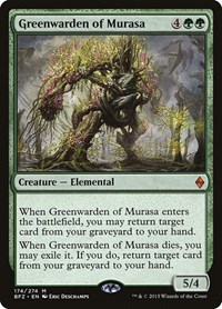 Greenwarden of Murasa - Battle for Zendikar - NM