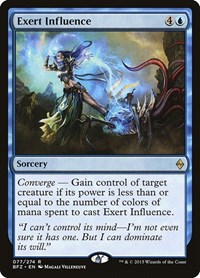 Exert Influence - Battle for Zendikar - NM