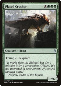 Plated Crusher - Battle for Zendikar - NM