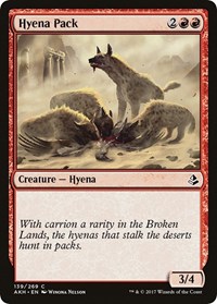Hyena Pack - Amonkhet - NM