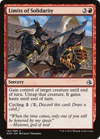 Limits of Solidarity - Amonkhet - NM