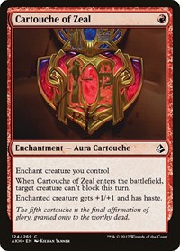 Cartouche of Zeal - Amonkhet - NM