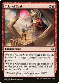 Trial of Zeal - Amonkhet - NM