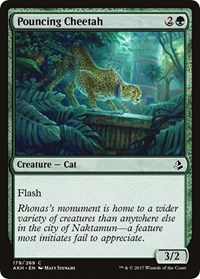 Pouncing Cheetah - Amonkhet - NM