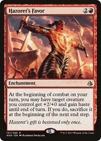 Hazoret's Favor - Amonkhet - NM