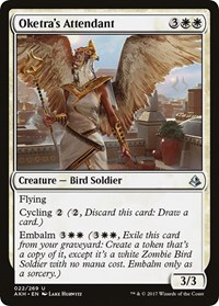 Oketra's Attendant - Amonkhet - NM