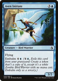 Aven Initiate - Amonkhet - NM