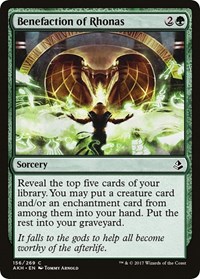 Benefaction of Rhonas - Amonkhet - NM