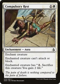 Compulsory Rest - Amonkhet - NM