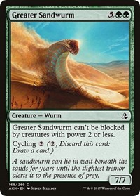 Greater Sandwurm - Amonkhet - NM