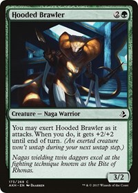 Hooded Brawler - Amonkhet - NM