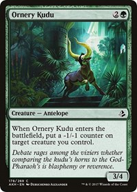 Ornery Kudu - Amonkhet - NM