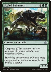 Scaled Behemoth - Amonkhet - NM